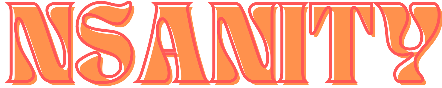 Nsanity clothing line logo